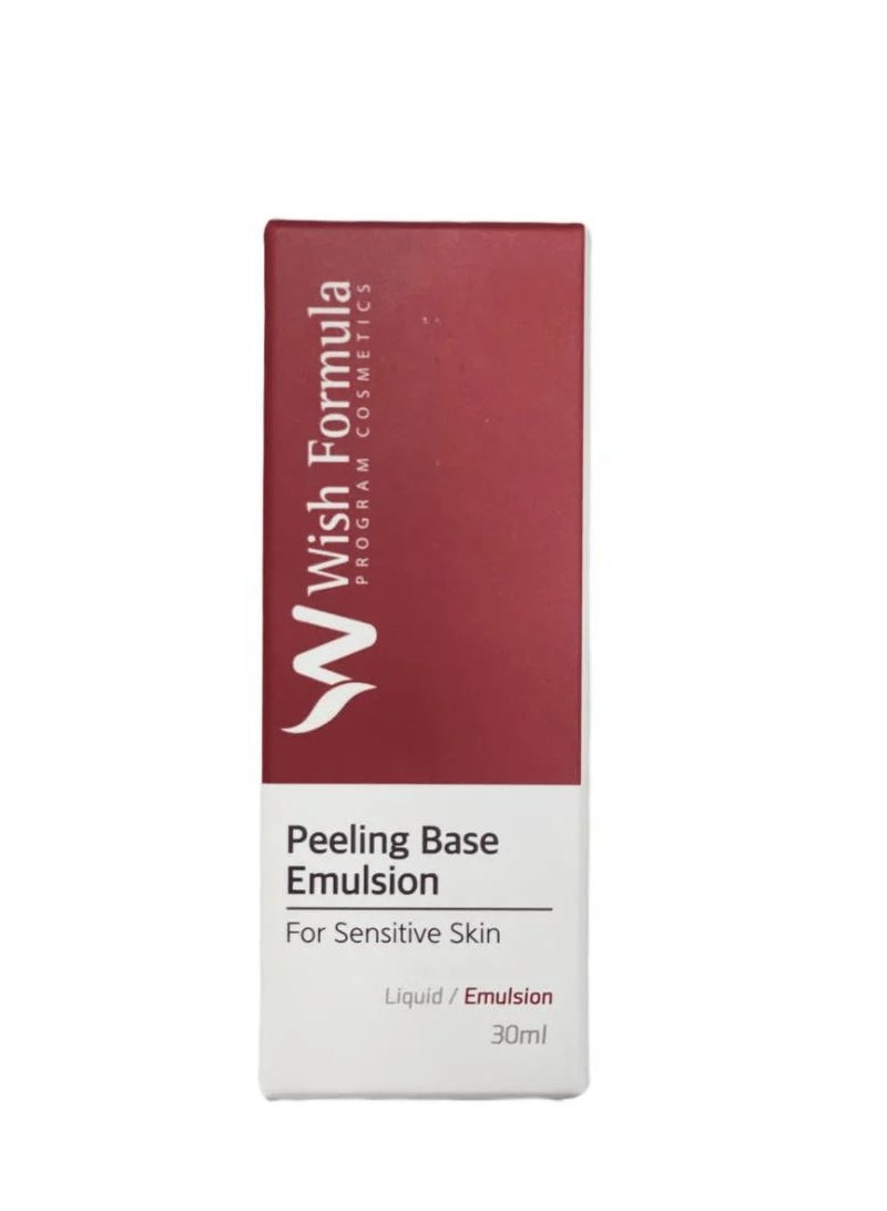 Wish Formula WISH FORMULA Peeling base emulsion helps gently exfoliate and remove dead skin cells 30 ml