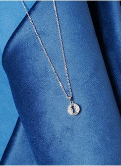 AWNL Love Lock Necklace With Sterling Silver and CZ Diamonds  - Image 2