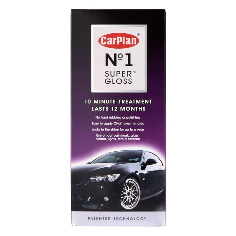 CarPlan No.1 Car Polish Wax, Super Gloss Sealant Kit, 21 Fl Oz - Image 1