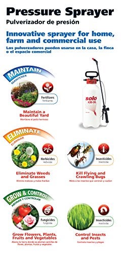 Solo 430-3G 3-Gallon Farm and Garden Handheld Sprayer, with Shut-off Valve and Unbreakable Wand - Image 4