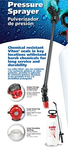 Solo 430-3G 3-Gallon Farm and Garden Handheld Sprayer, with Shut-off Valve and Unbreakable Wand - Image 5