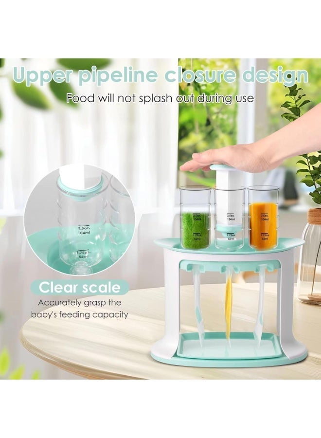 Hugifts Baby Food Maker Refrigerator Preservation Fruit Juice Food Maker for Kitchen with 5 Storage Bags - Image 5