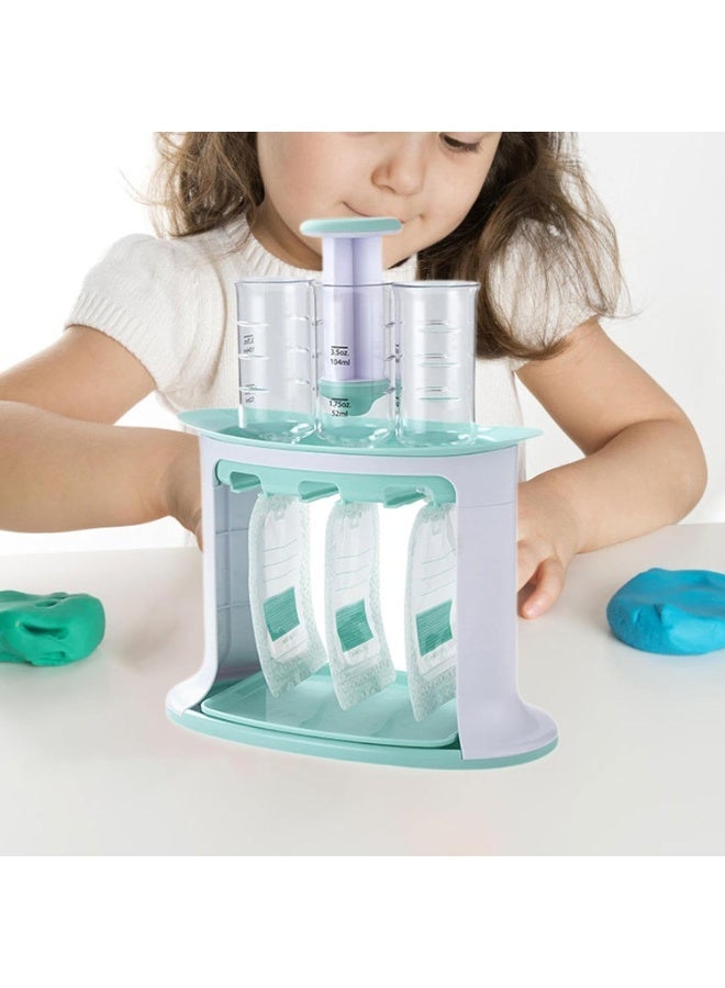 Hugifts Baby Food Maker Refrigerator Preservation Fruit Juice Food Maker for Kitchen with 5 Storage Bags - Image 2