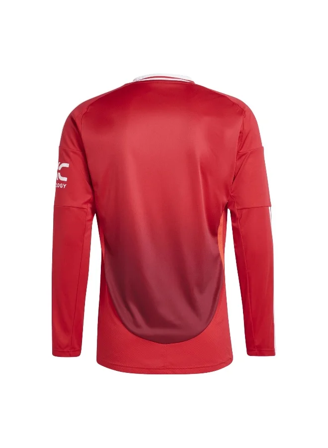 Adidas Mufc H Jsy L Red Football Jerseys For Men Xs