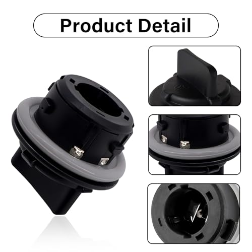 NIULPFZTK 2pcs 92166-3K000 Front Turn Signal Light Bulb Socket Holder, Turn Signal Lamp Plug Socket Assembly, Compatible with KIA Soul Sportage Sorento/Hyundai Sonata Veloster - Image 3