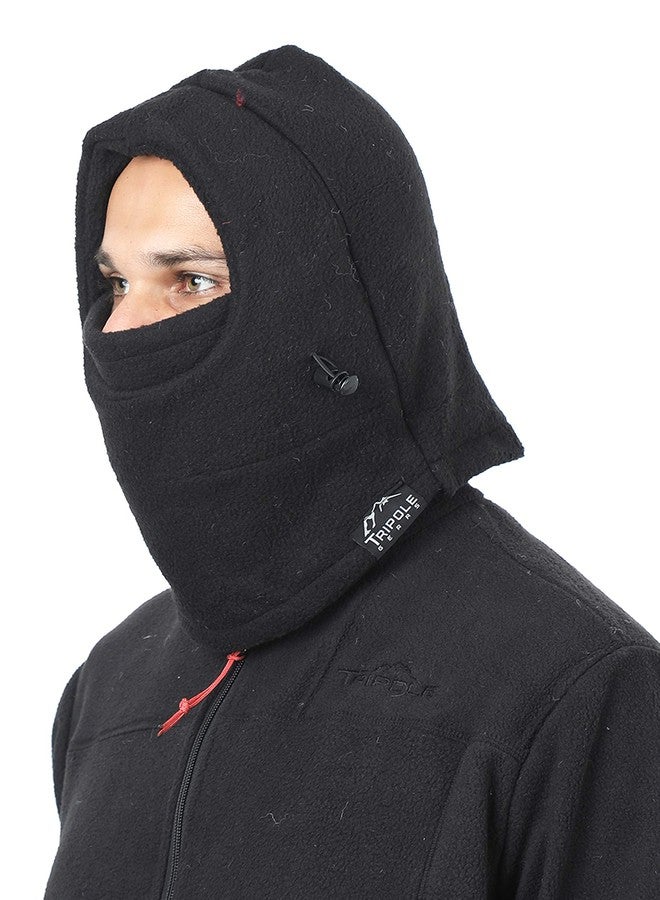 Tripole Balaclava Face and Head Cover (Black) - Image 2