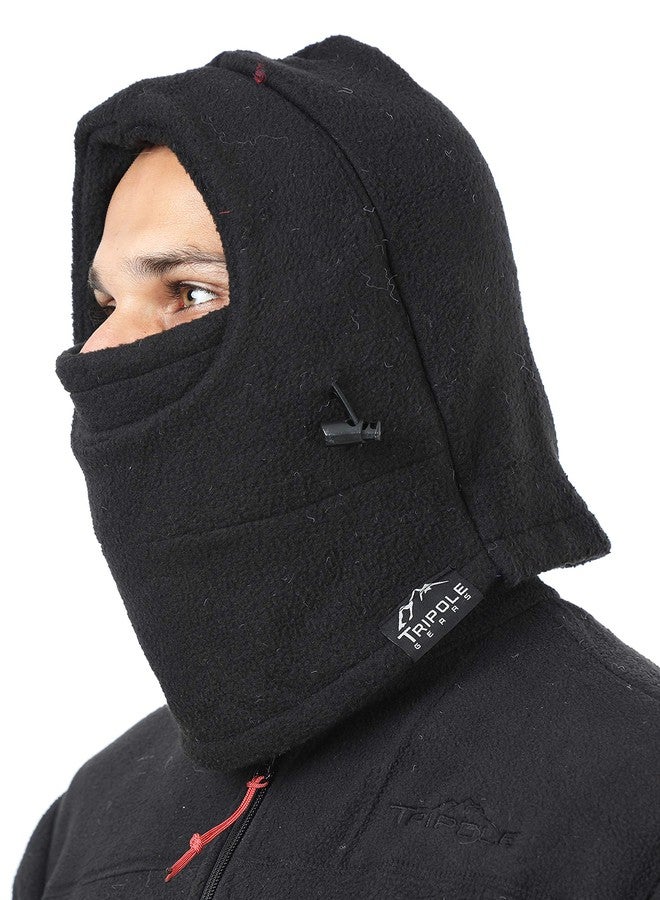 Tripole Balaclava Face and Head Cover (Black) - Image 5