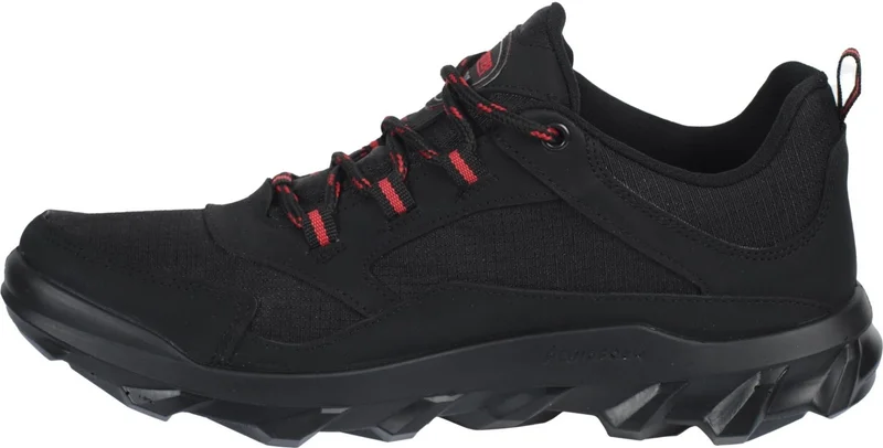Scooter  Waterproof Black-Red Men's Shoes M7201TSK
