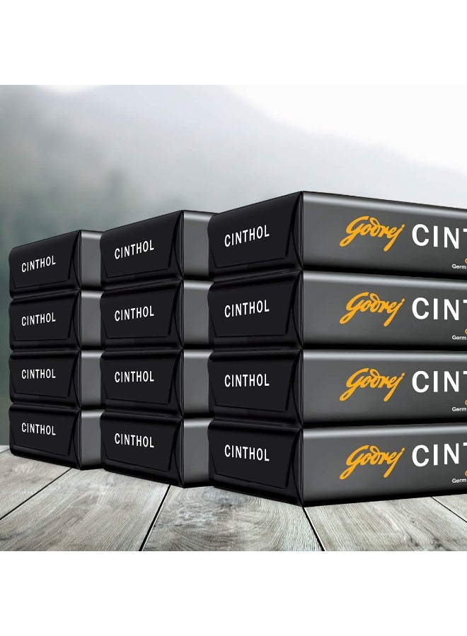 Cinthol Health+ Bath Soap, 100g (Pack of 12) - 99.9% Germ Protection & Insta Deo Fragrance - Image 2