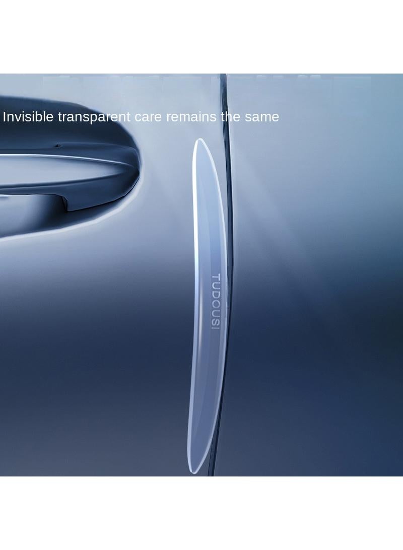 Y&D 6 PU Car Door Anti collision Strip Anti scratch Invisible Transparent Universal Anti collision Non adhesive Protective Paste  - Image 3