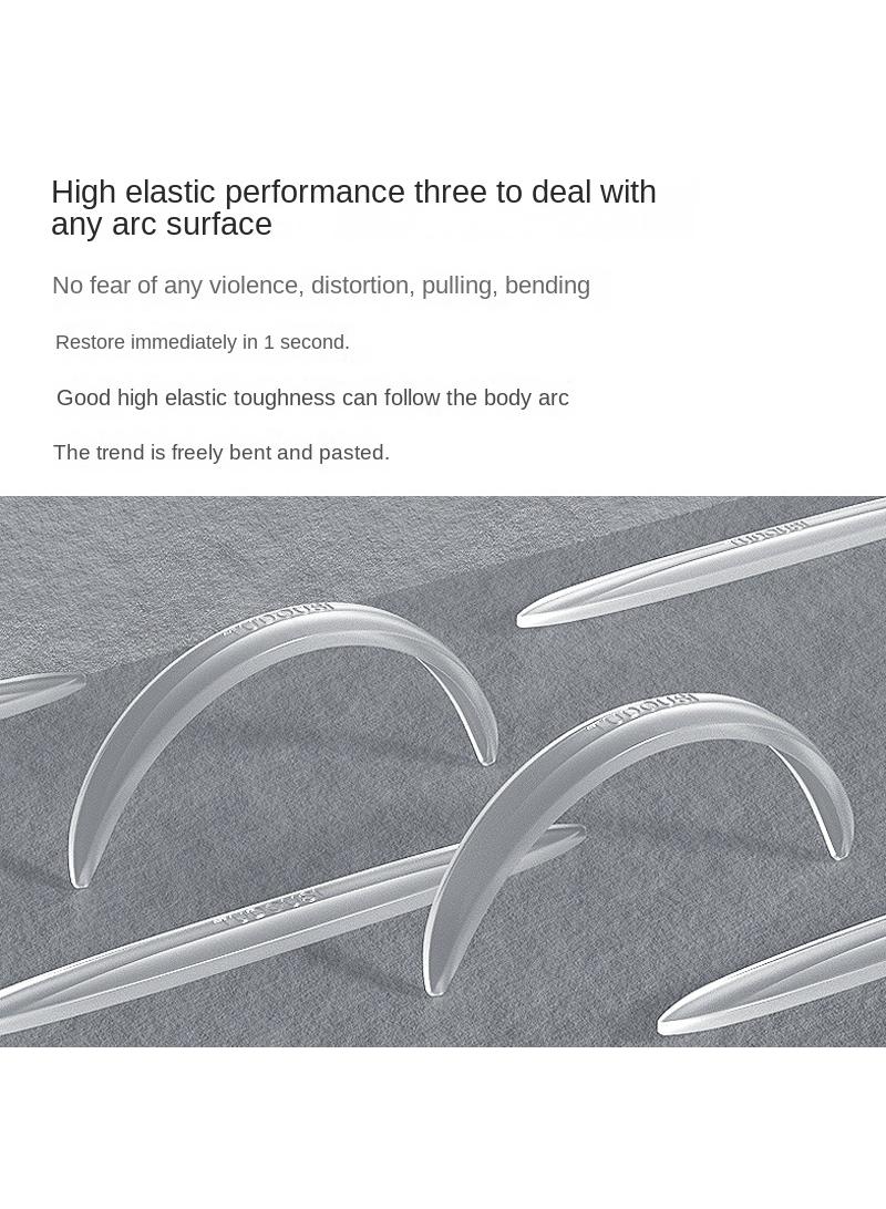 Y&D 6 PU Car Door Anti collision Strip Anti scratch Invisible Transparent Universal Anti collision Non adhesive Protective Paste  - Image 2