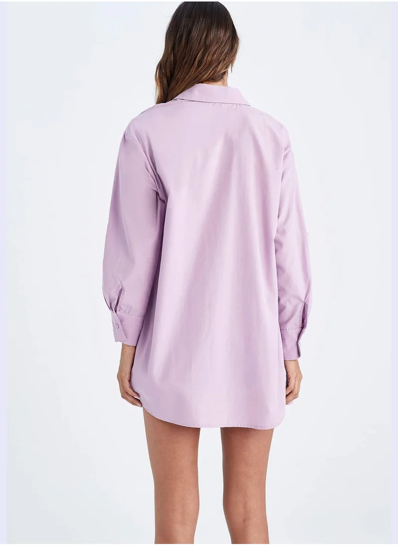 DeFacto Regular Fit Half Sleeves Beach Wear
