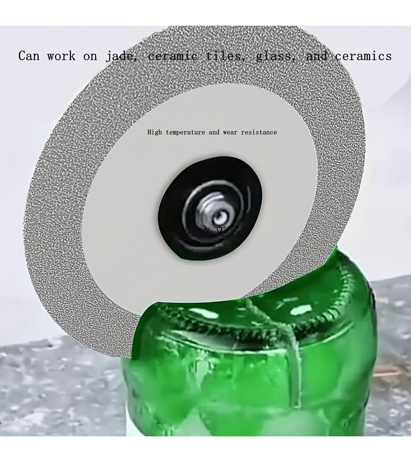 1 Pc Gray 4 Inch Glass Cutting Disc Ultra Thin Diamond Wheel 100mm for Ceramic Marble - Image 1