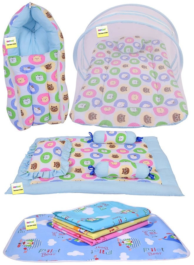 Kwitchy New Born Baby Bedding Set Essential Combo Pack (0-6 Months) (4PCS Set) - Image 1