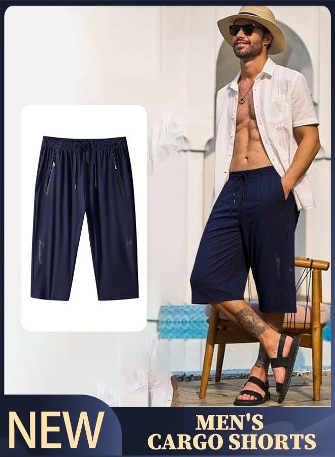 Men's summer shorts, fashionable and versatile men's shorts  - Image 1