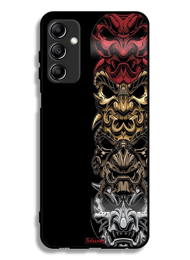 Tolwak Samsung Galaxy A14 5G Protective Case Cover Heads Art - Image 1