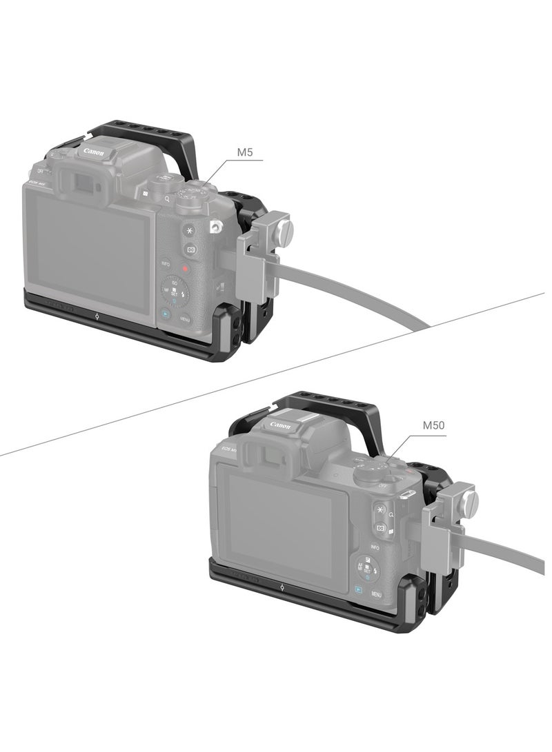 SmallRig Housing and Hands SmallRig for camera CANON M5 - M50 - Protective housing for Canon M5 - M50 cameras. - Image 4