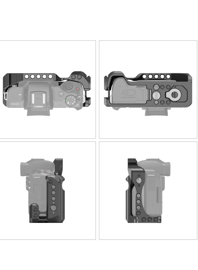 SmallRig Housing and Hands SmallRig for camera CANON M5 - M50 - Protective housing for Canon M5 - M50 cameras. - Image 3