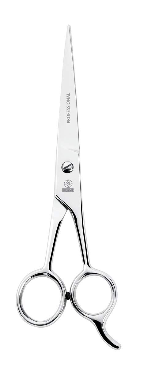 Mundial BC343 6inch Hairs Scissors Razor Edge with Finger Rest