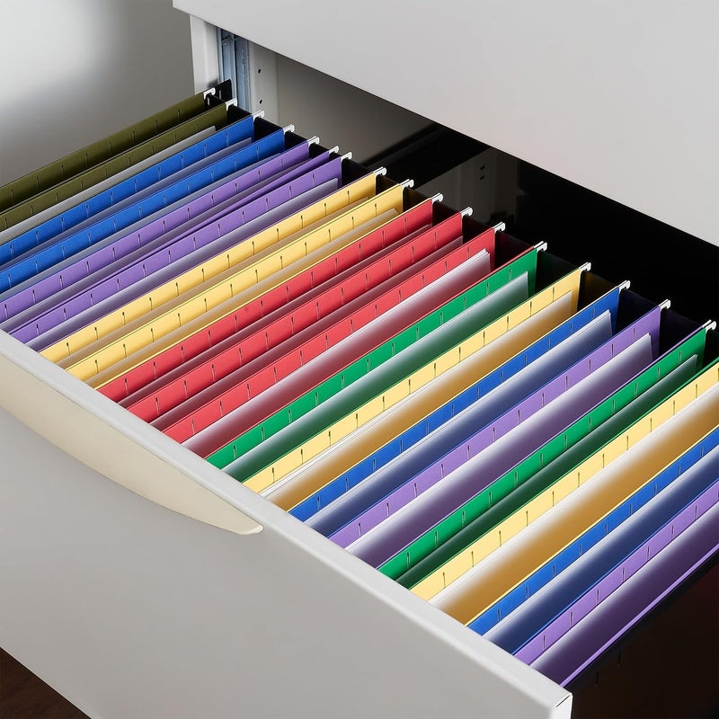 Staples مجلدات الملفات المعلقة من ستابلز 521252 بحجم قانوني قياسي أخضر 25 صندوق 521252 - Image 5