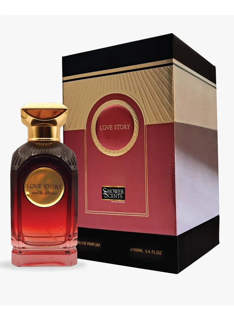 Shower Scents Shower Scents Love Story Perfume 100ml - EDP - For Her