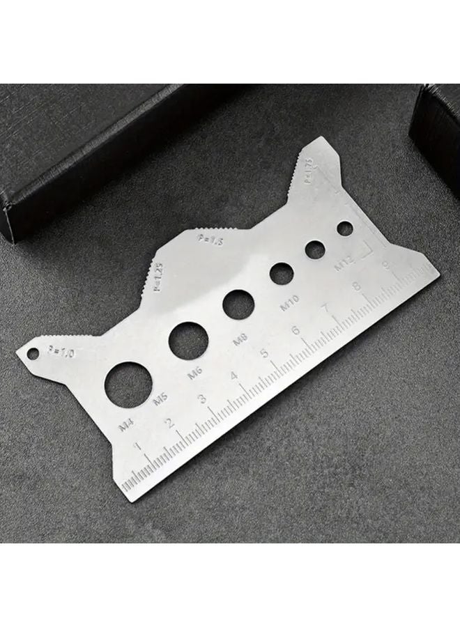 مقياس خطوات الخيوط من سبائك التيتانيوم، أداة قياس صناعية واحدة لمحترفي السيارات - Image 5