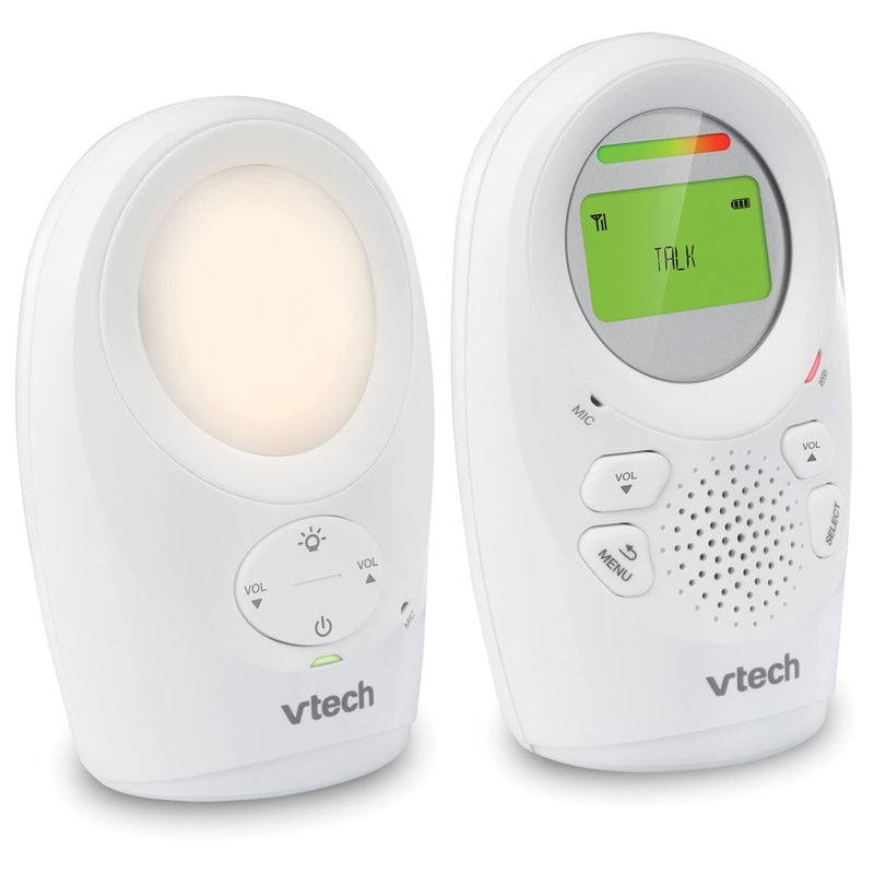 vtech مراقب صوتي رقمي للأطفال VTech DM1211 DM1211 مع مدى محسّن (وحدة واحدة للوالدين) أبيض - Image 4