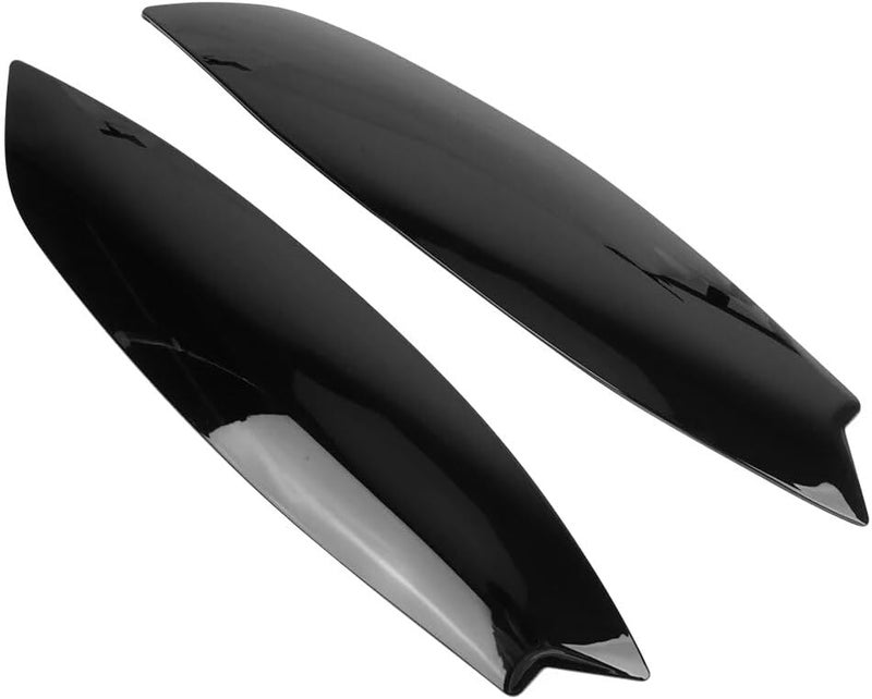 Vuzmode Gloss Black Headlight Eyelids for VW Golf MK5 GTI R - Image 2