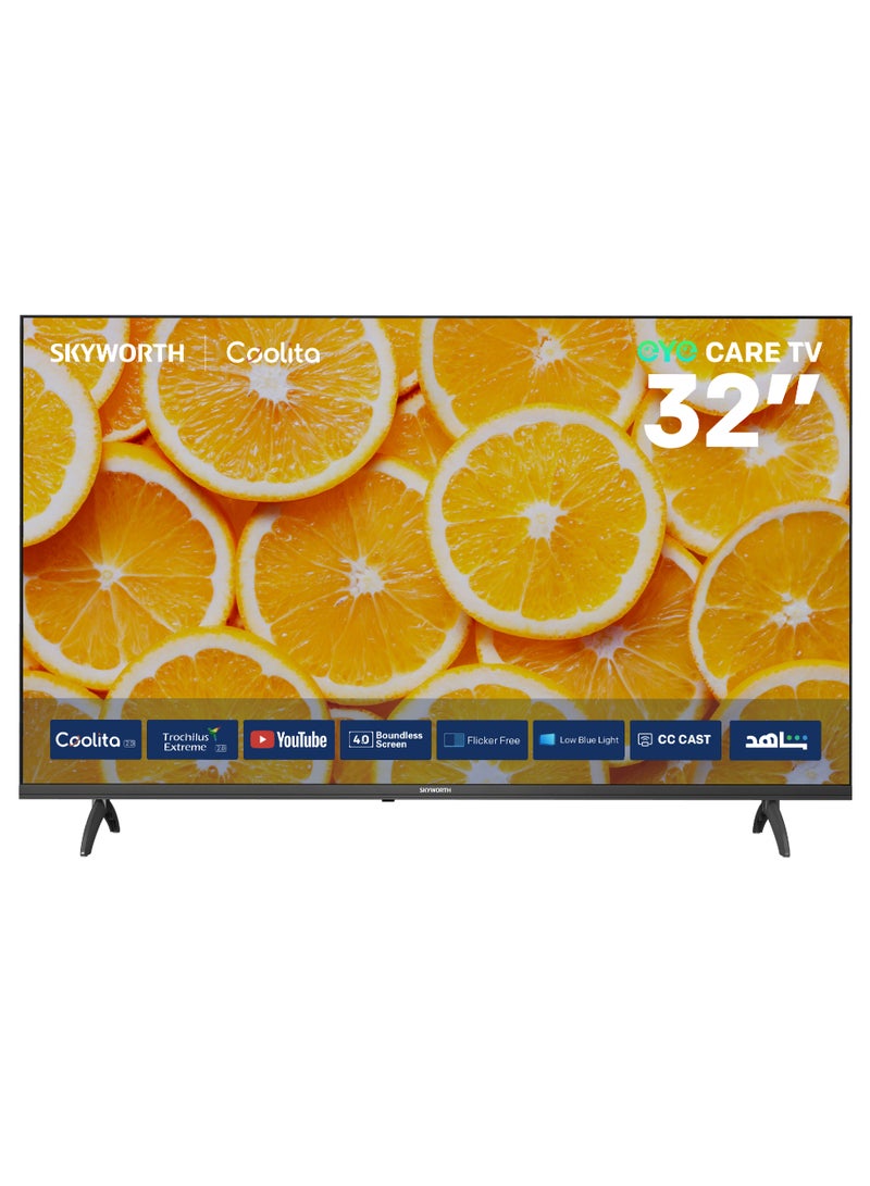 SKYWORTH 32E5000G - 32" 2K LED TV (Coolita 3.0) 32E5000G BLACK - Image 1