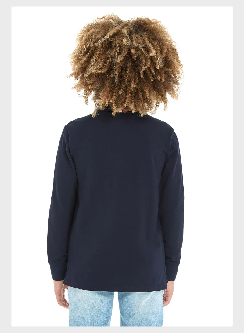 TOMMY HILFIGER Youth Colorblock Polo