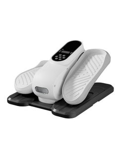 XiuWoo Under Desk Elliptical Machine, Ellipse Leg Exerciser for Seniors Fully Assembled, Quiet & Portable Electric Seated Pedal Exerciser with Remote Control & 12 Adjustable Speeds  - Image 1