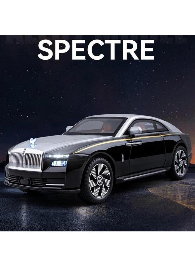 Alokik Enterprise 1:24 Rolls-Royce Spectre Diecast Metal Pull Back Car with 6 Openable Doors with Sound and Light Toy Decoration car Best Gift Toys for Kids 【Colors as Per Stock】 - Image 2
