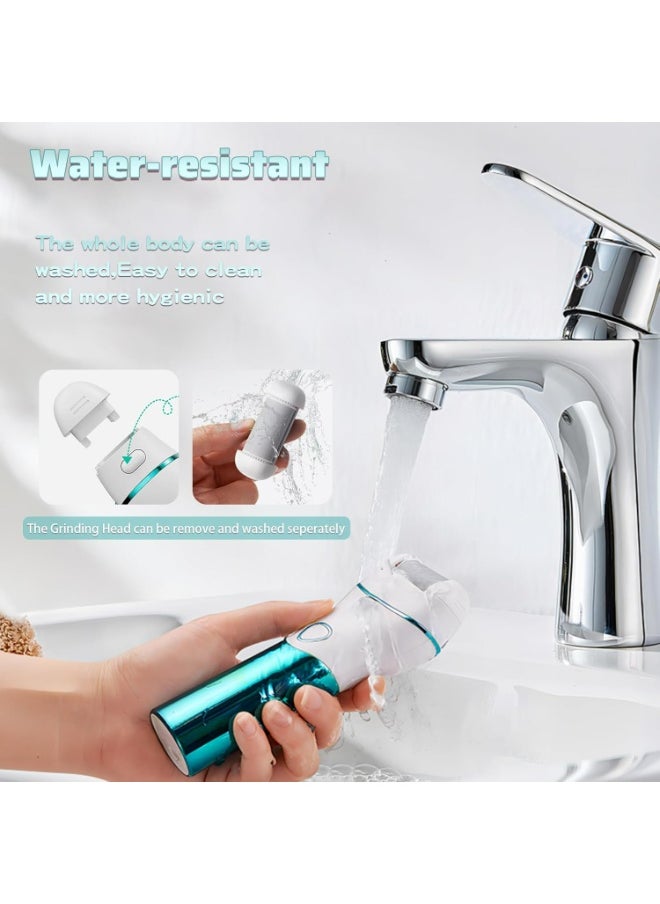 Generic ElectricCallus Remover for Feet, 16-in-1 Professional Pedicure Tools Foot Care Kit, Foot Scrubber Electric Feet File Pedi for Hard Cracked Dry Dead Skin, 3 Rollers, 2 Speed, Battery Display  - Image 3