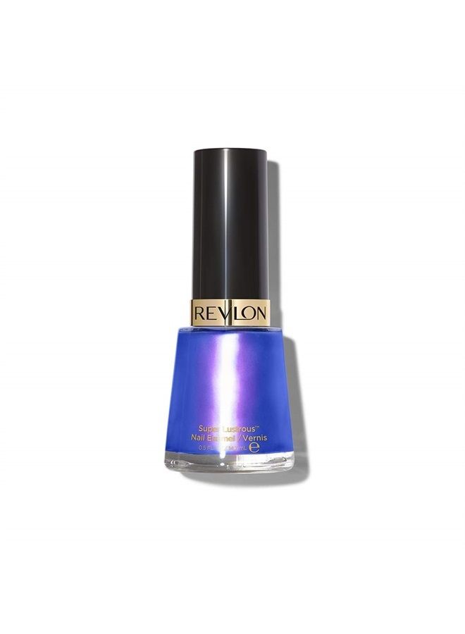 Revlon Revlon Nail Enamel, Chip Resistant Nail Polish, Glossy Shine Finish, in Blue/Green, 495 Sultry, 0.5 oz  - Image 1