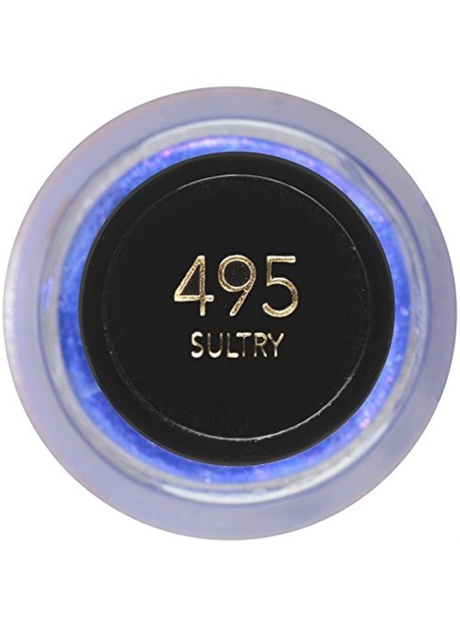 Revlon Revlon Nail Enamel, Chip Resistant Nail Polish, Glossy Shine Finish, in Blue/Green, 495 Sultry, 0.5 oz  - Image 3