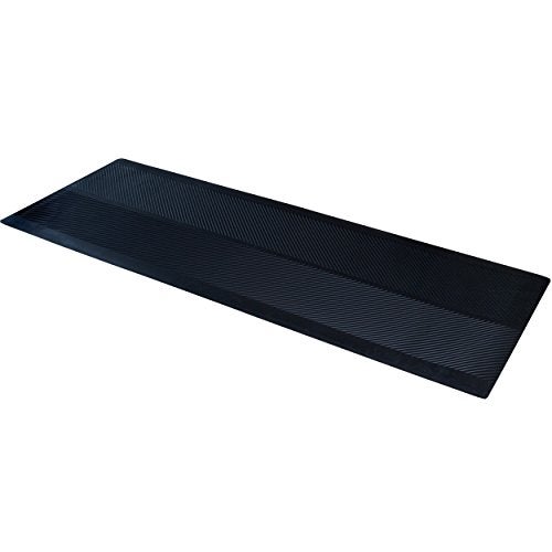 CLIMATEX Indoor/Outdoor Rubber Runner Mat, Door Mat For Floor Protection, 27" X 10', Black (9A-110-27C-10) - Image 1