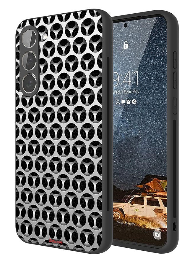 Tolwak Samsung Galaxy S23 Plus 5G Protective Case Cover Horology Hands Pattern - Image 1