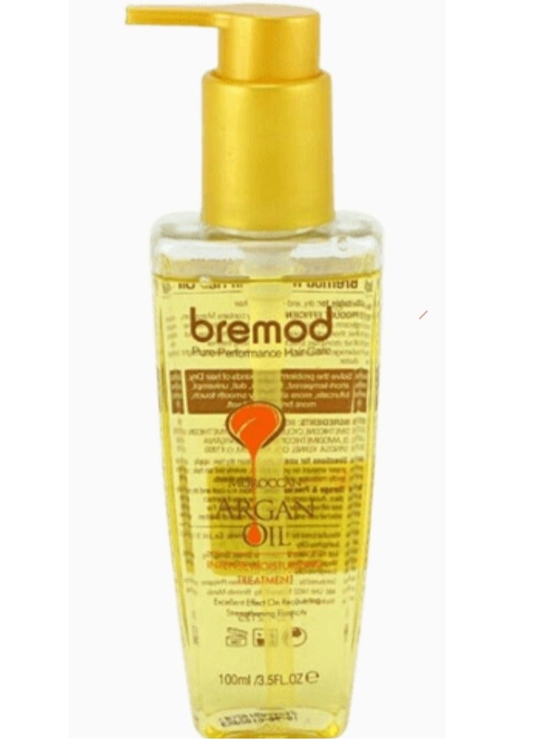 BREMOD Moroccan Argan Oil Intense Moisturizing Treatment 100ml - Image 1