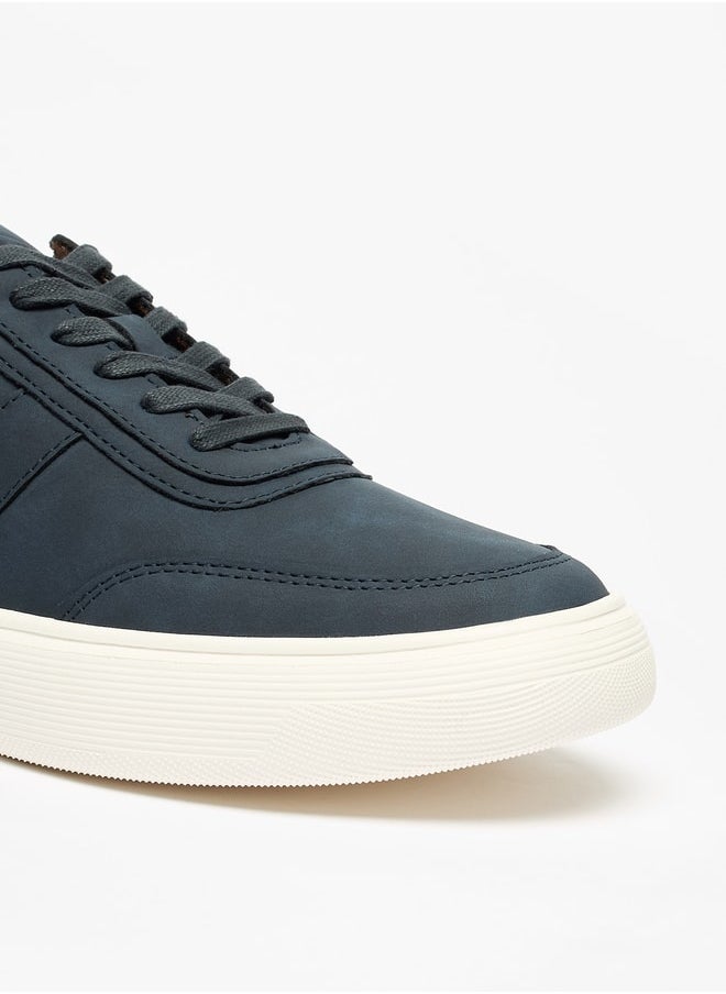 Lee Cooper Men's Solid  Lace-Up Low Ankle Sneakers  - Image 5