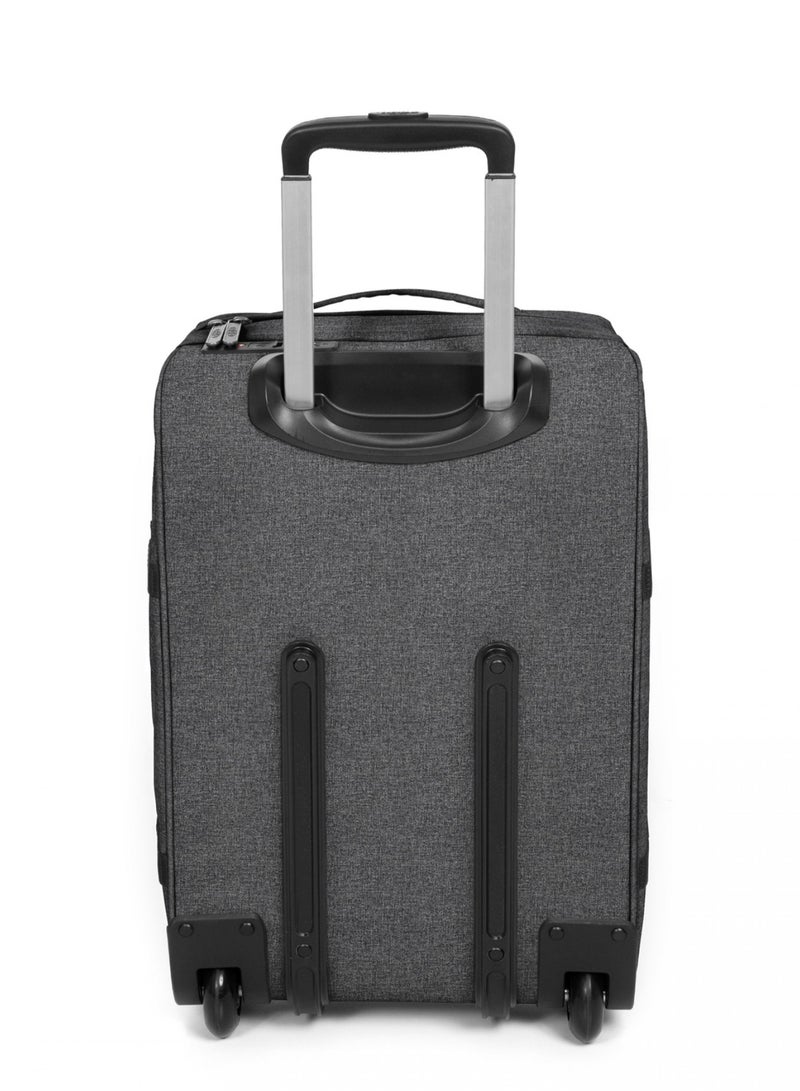 EASTPAK TRANSITR Trolley Luggage Black Denim Small - Image 4