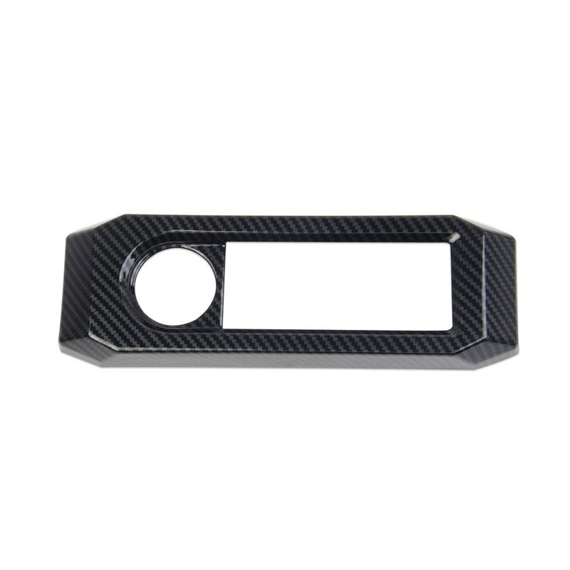 Fewshaw Carbon Fiber Central Control Adjustment Button Panel Cover Trim for Polaris Slingshot 2020-2025 - Image 3