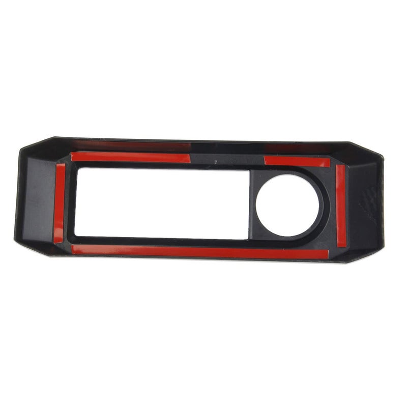 Fewshaw Carbon Fiber Central Control Adjustment Button Panel Cover Trim for Polaris Slingshot 2020-2025 - Image 5