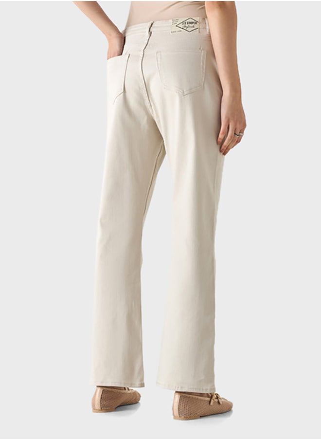 Lee Cooper - High Waist Bootcut Jeans - Image 1