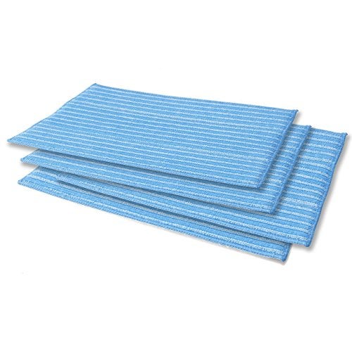 HAAN RMF-4X Ultra-Clean Pads, Ultra-Microfiber Steam Cleaning Pads for All FS, SI and MS Series Steamers; 4 Pack - Image 1