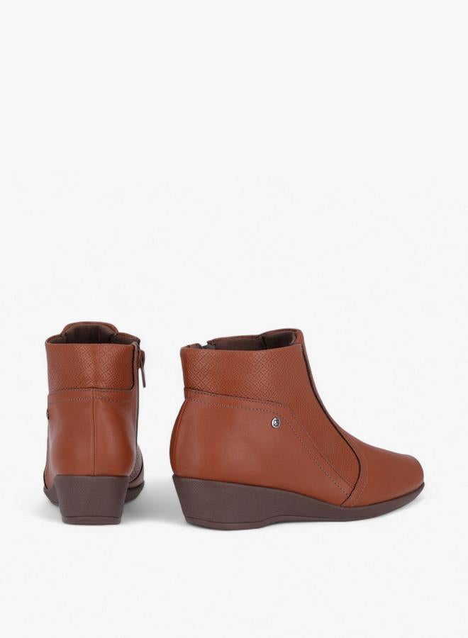 Piccadilly Women's Wedge Heel Ankle Boots - Image 3