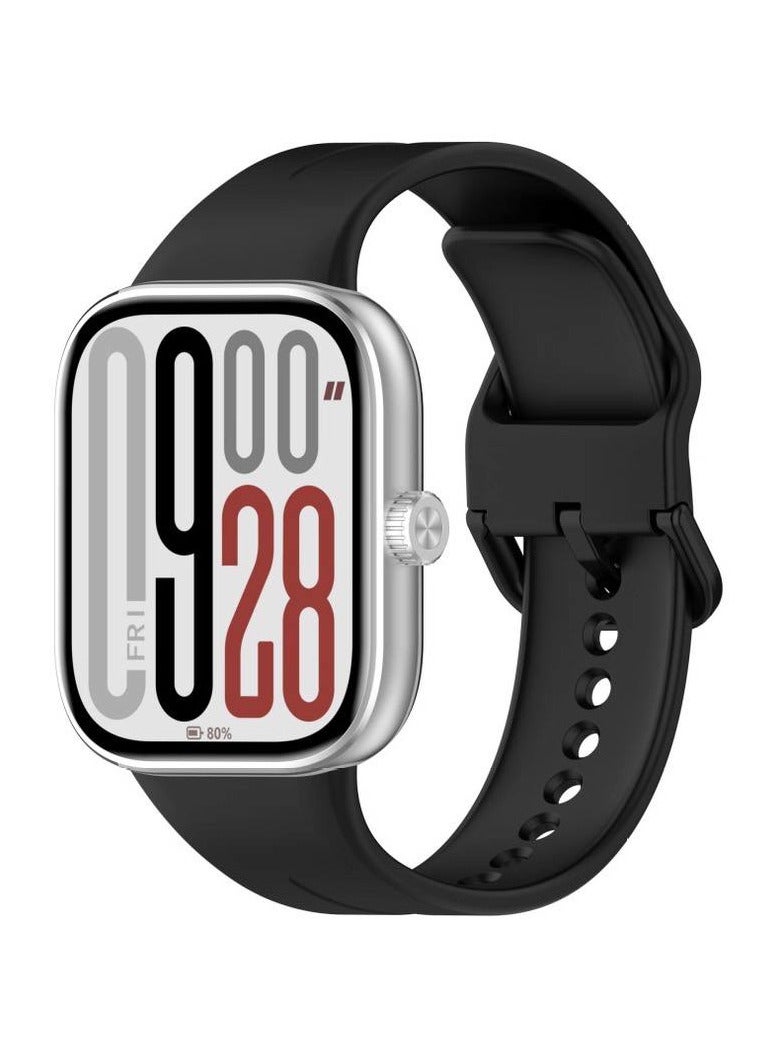 Silicone Watch Band Strap for Redmi Watch 5, Quick Release, Breathable Material, Double Safety Buckle Waterproof Sports Replacement Strap - Image 1