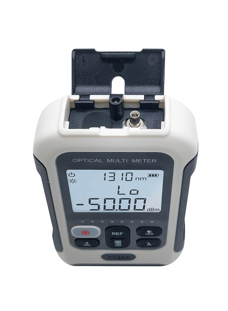 Portable Lightweight 3 in 1 Optical Power Meter High Accurancy Network Tester Digital Display Optical Fiber Tester with LED Light - Image 4