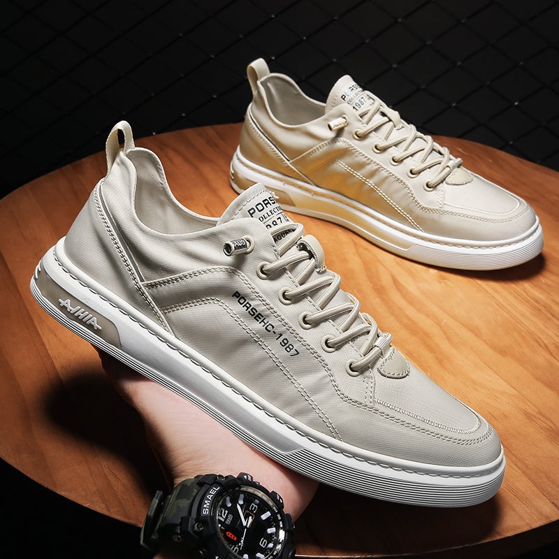Men'S Shoes Labor Protection Work Site Work Sneakers Spring Sports Leisure Retro Chef Kitchen Trendy Shoes Junior Boys - Image 1