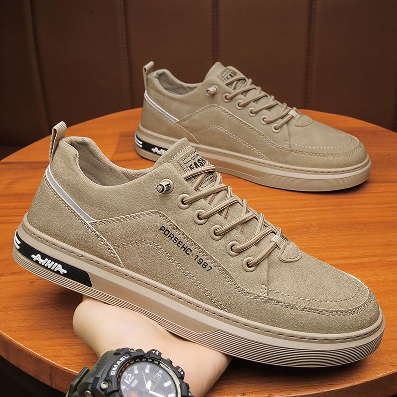 Men'S Shoes Labor Protection Work Site Work Sneakers Spring Sports Leisure Retro Chef Kitchen Trendy Shoes Junior Boys - Image 2