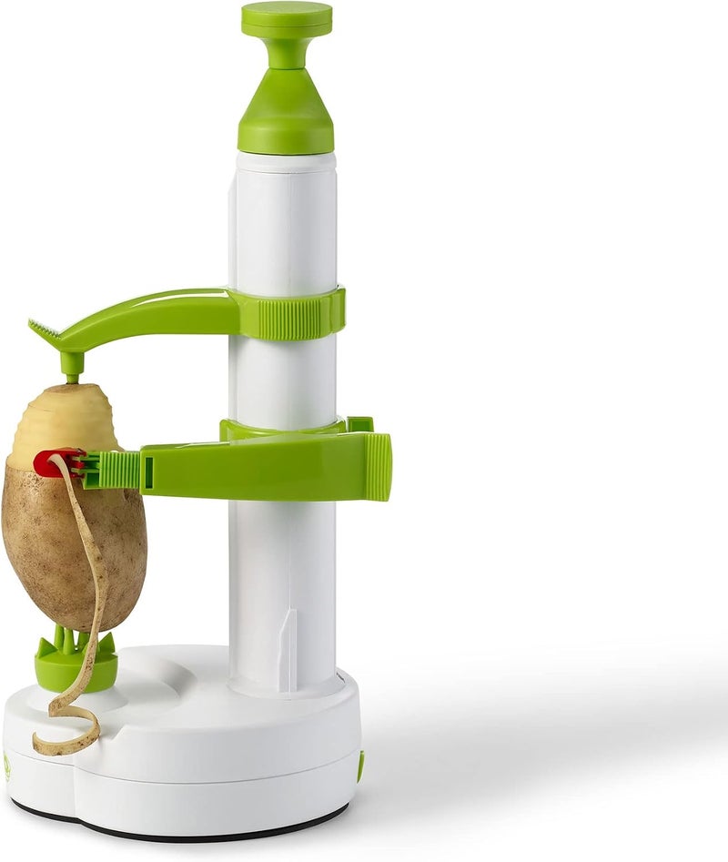 Starfrit Rotato Manual Peeler - Include 4 Spare Blades and Thumb Knife - Peel in Seconds with one Easy Motion Potatoes, Apples and Citrus - Image 3